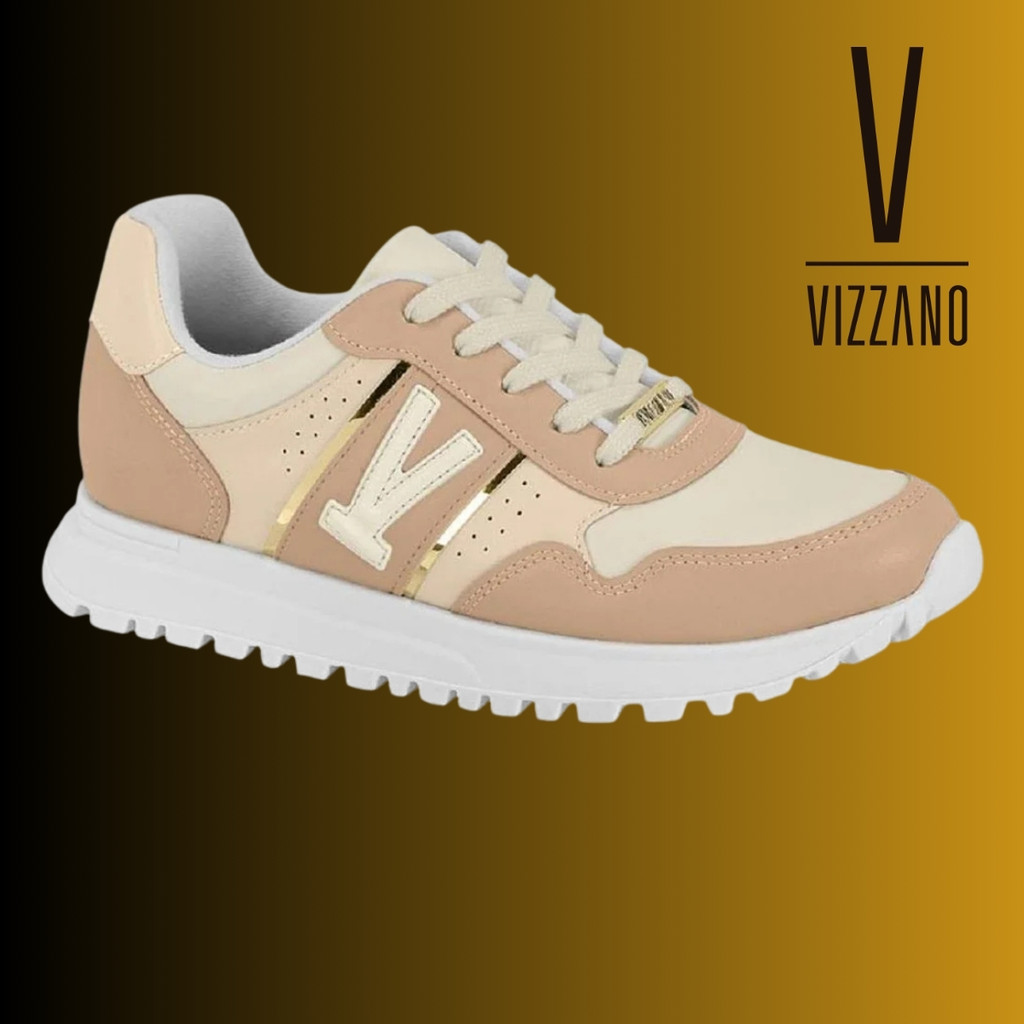 Tênis Vizzano Casual Feminino Lançamento Confortável Leve Moda 1429.214