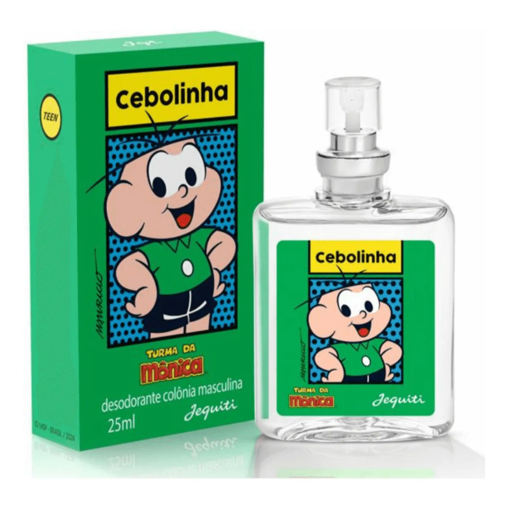 Perfume Colônia Cebolinha Deo Jequiti Turma Da Mônica 25ml