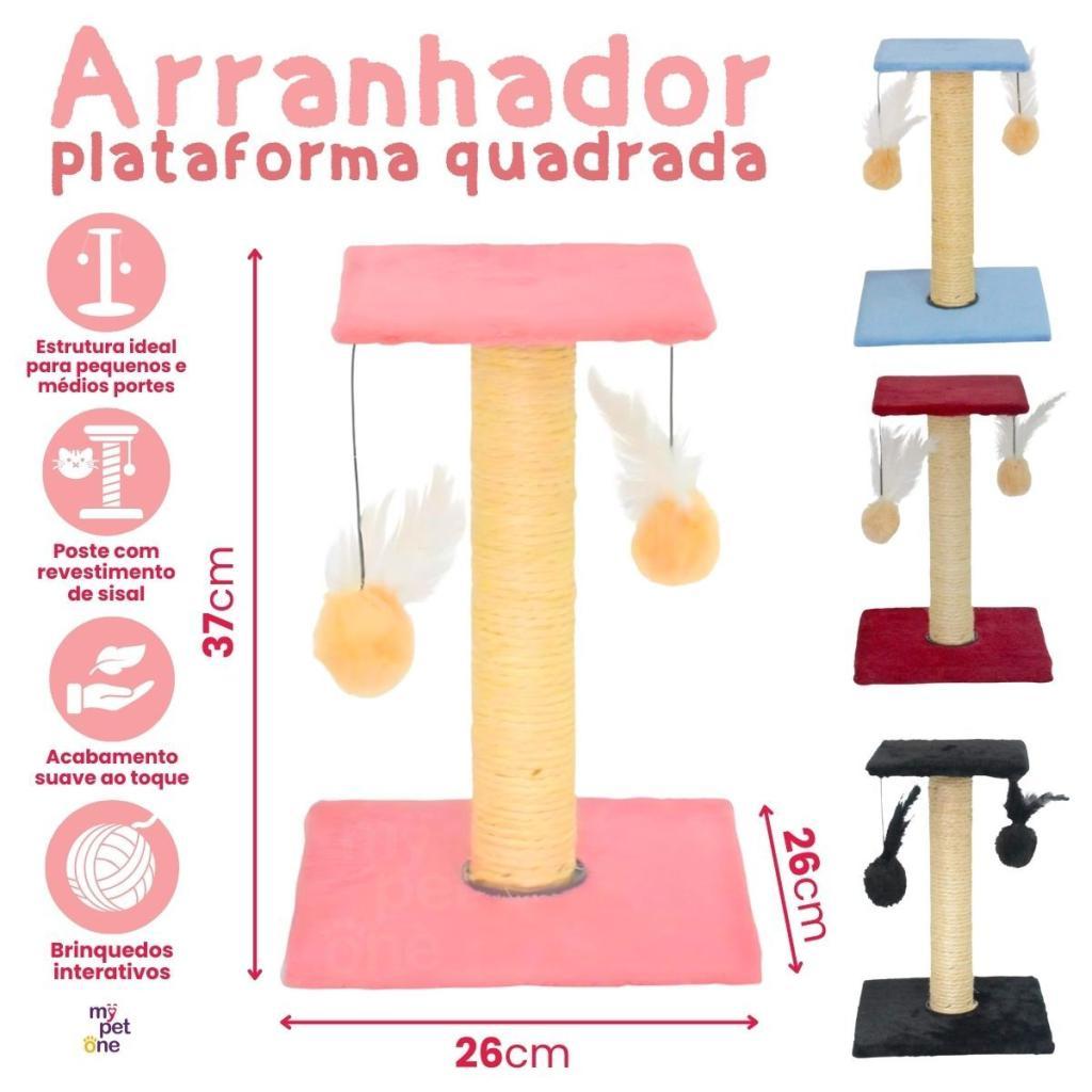 Detalhes do Arranhador Divertido Premium Para Gatos - São Pet