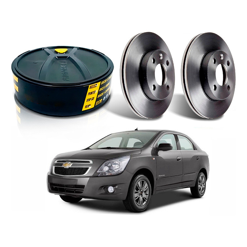 Disco Freio Dianteiro Cobalt 1.4 1.8 Sem Abs 2011 A 2015 em Oferta na Shopee