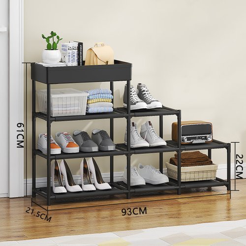 Estante Organizador Multiuso 4 Andares Prateleira Modular Versátil