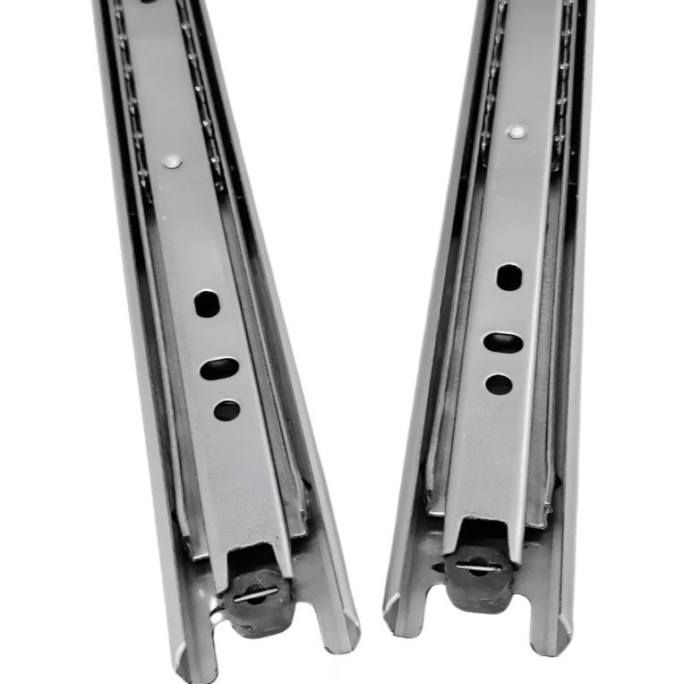 Corrediça Trilho Telescópico Gaveta 35cm Mini Light 25 Kgs
