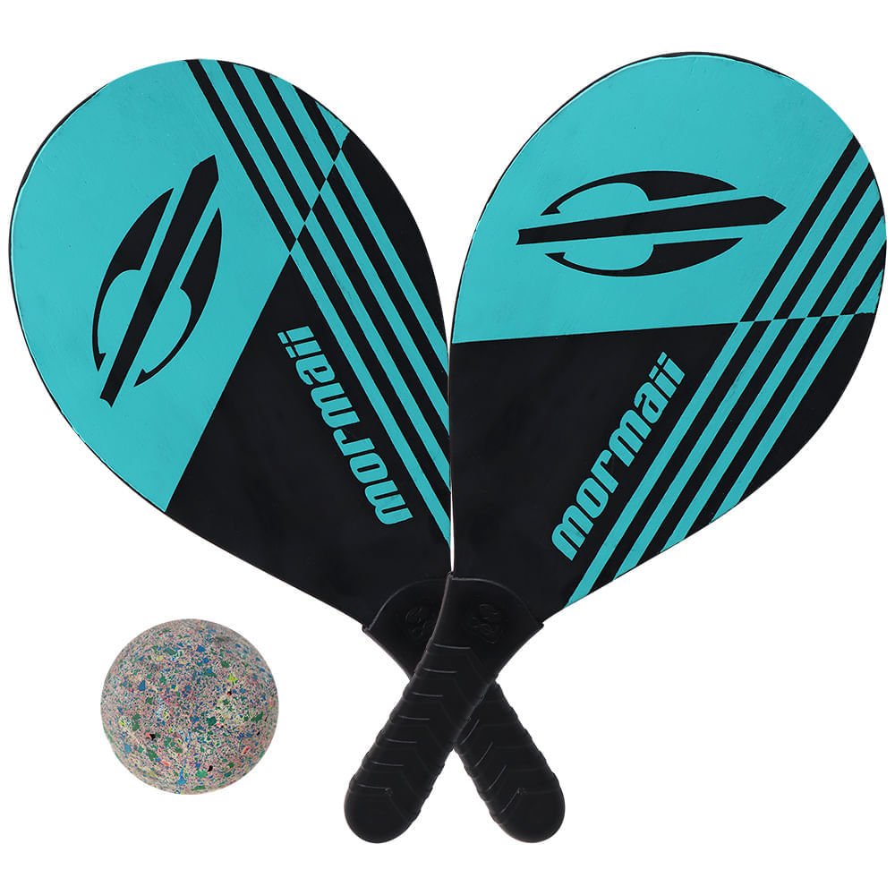 Kit Jogo de Frescobol Mormaii com Raquete + Bola + Sacola Bel em Oferta na Shopee