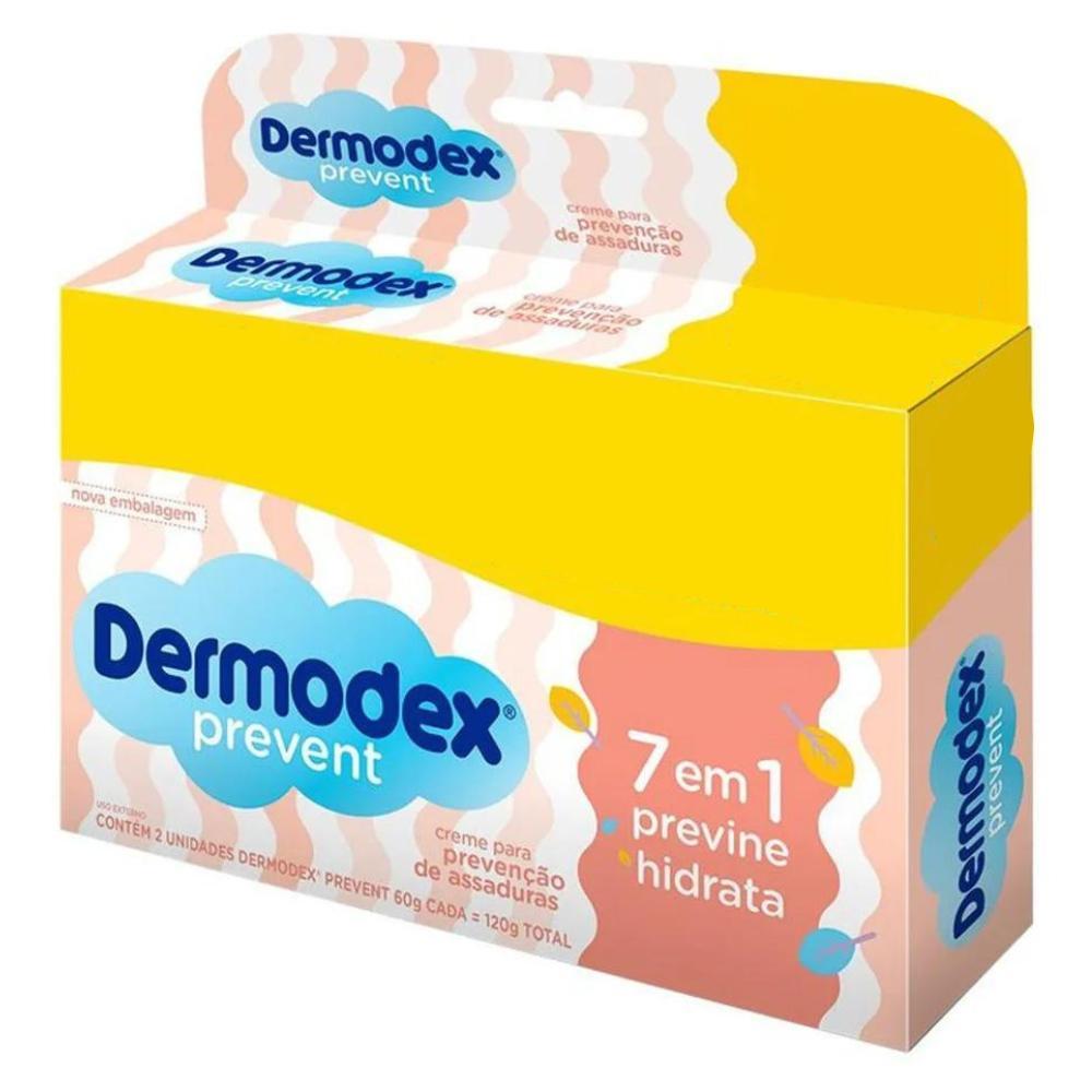 DERMODEX PREVENT KIT CREME PARA PREVENÇÃO DE ASSADURAS COM 60G