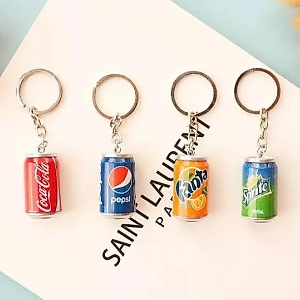 Chaveiros Latinha Refrigerante Coca Fanta Pepsi novo mais vendidos sprite alta qualidade