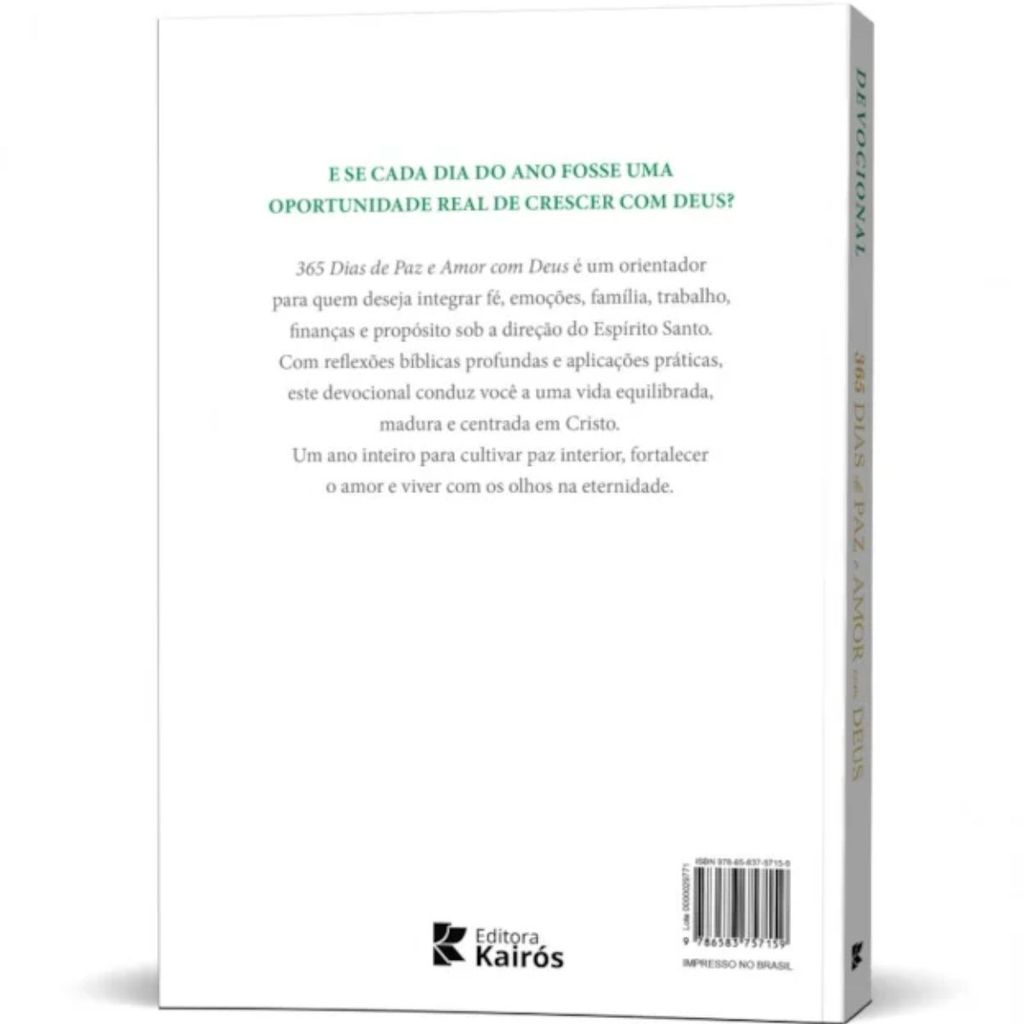 Devocional 365 dias de paz e amor com Deus | Donaldo Buchweitz — imagem 2 de 2