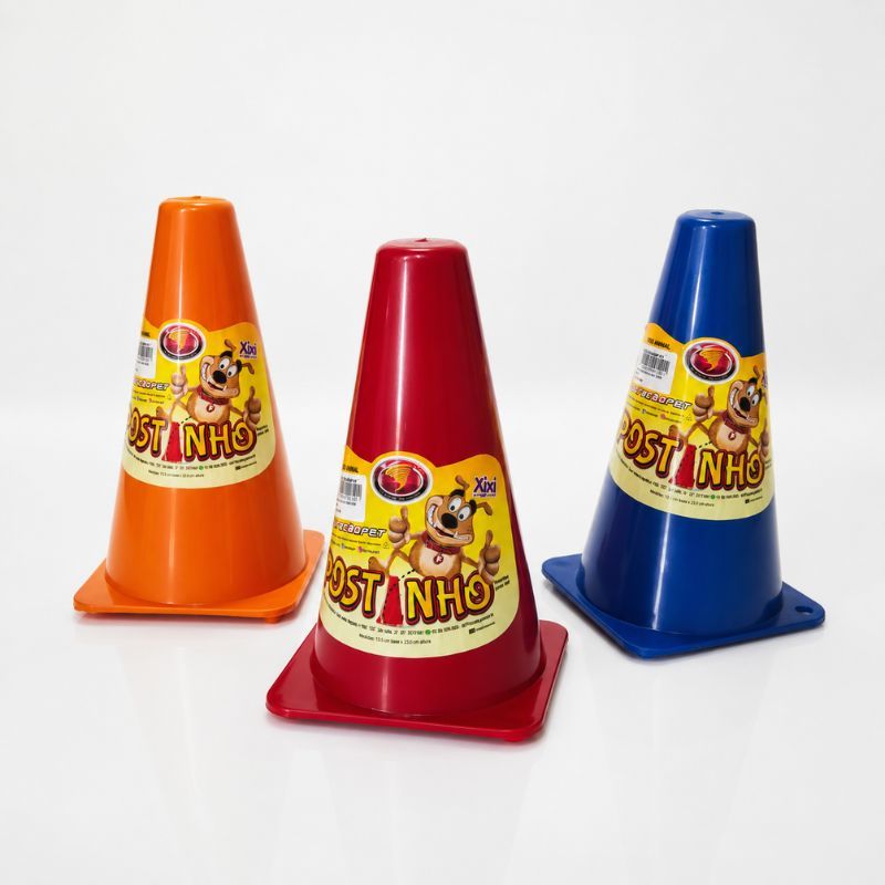 Cone Para Cachorro Fazer Xixi Poste Higiênico - Furacão Pet 