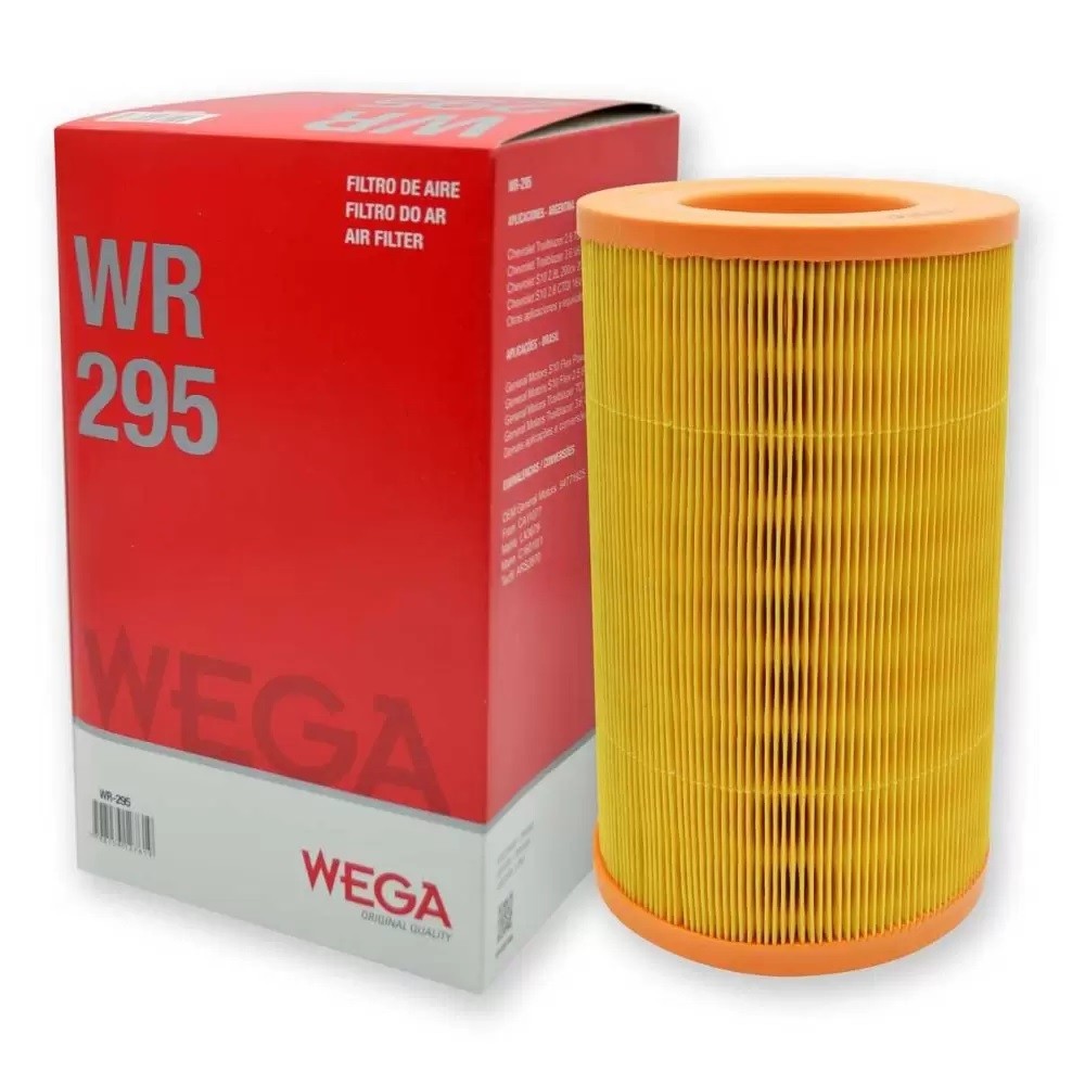 Filtro Ar Do Motor Chevrolet S10 2012/2025  Chevrolet Trailblazer 2013/2024 Wega WR295