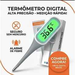 Termômetro Digital Termometro Medidor De Febre Rápido Pronta Entrega