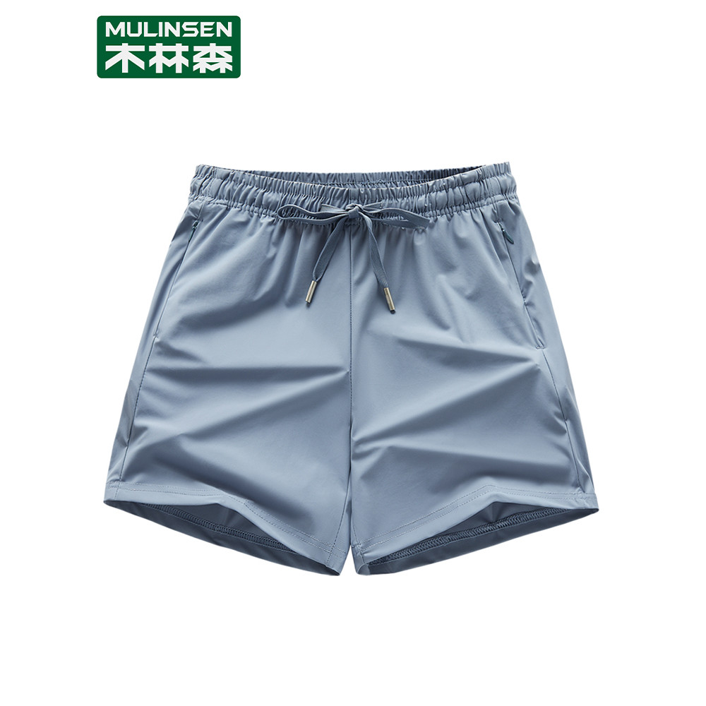 Mulinsen verão Shorts finos feminino respirável seda gelo legal solto esportes lazer treinamento correndo calças de cinc