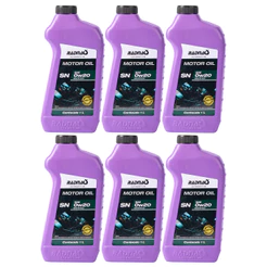 Kit 6L Óleo De Motor 0W20 API SN Sintético Radnaq 1 Litro