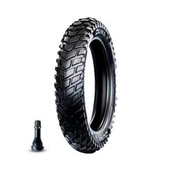 Pneu Aro 17 Levorin 110/90-17 M/C 60P Duna II TL Sem Câmara + Válvula Bros/XRE 190