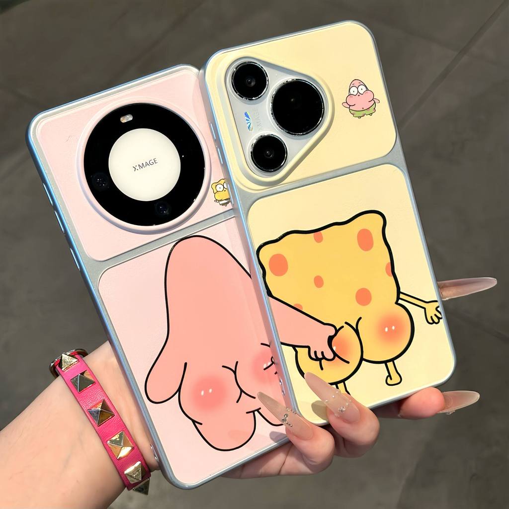 Capa de Telefone Pinch Buttocks para Samsung Galaxy A27 A37 A36 M36 F36 A35 A34 A33 M32 A31 A26 A25 A24 A23 A22S Capa Ma