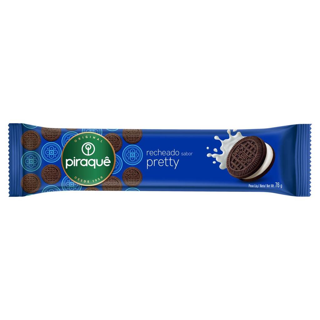 Biscoito Piraquê Pretty Recheado 76g