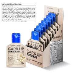 Carb Up Gel Black 10 Sachês x 30g Probiótica