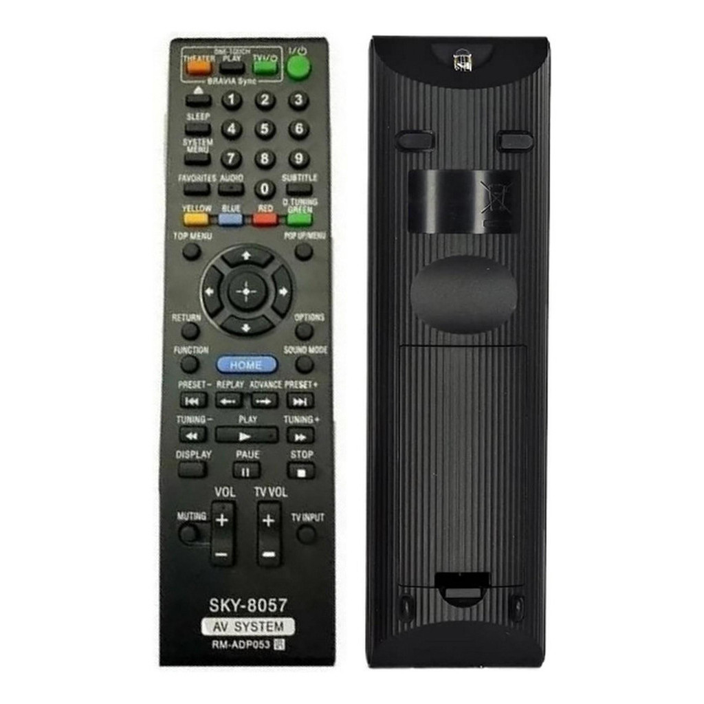 Controle Para Home Theater Bluray Sony Rm-adp053 Rm-adp057