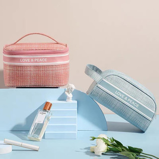 TOMI MITO  Necessaire Feminina Grande com Zíper para Maquiagem, Cosméticos, Viagem e Uso …