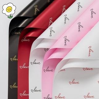 maoting } Envoltório Impermeável Com 20 Folhas De Papel Plástico Para Embrulho De Buquês De Floristas