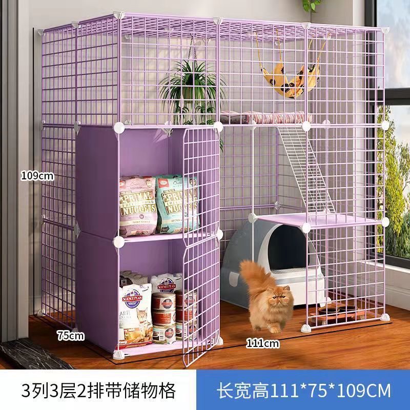 Novo estilo gaiola oferta especial casa grande ninho Villa casa de três camadas pequena casa de duas camadas Mi suprimen
