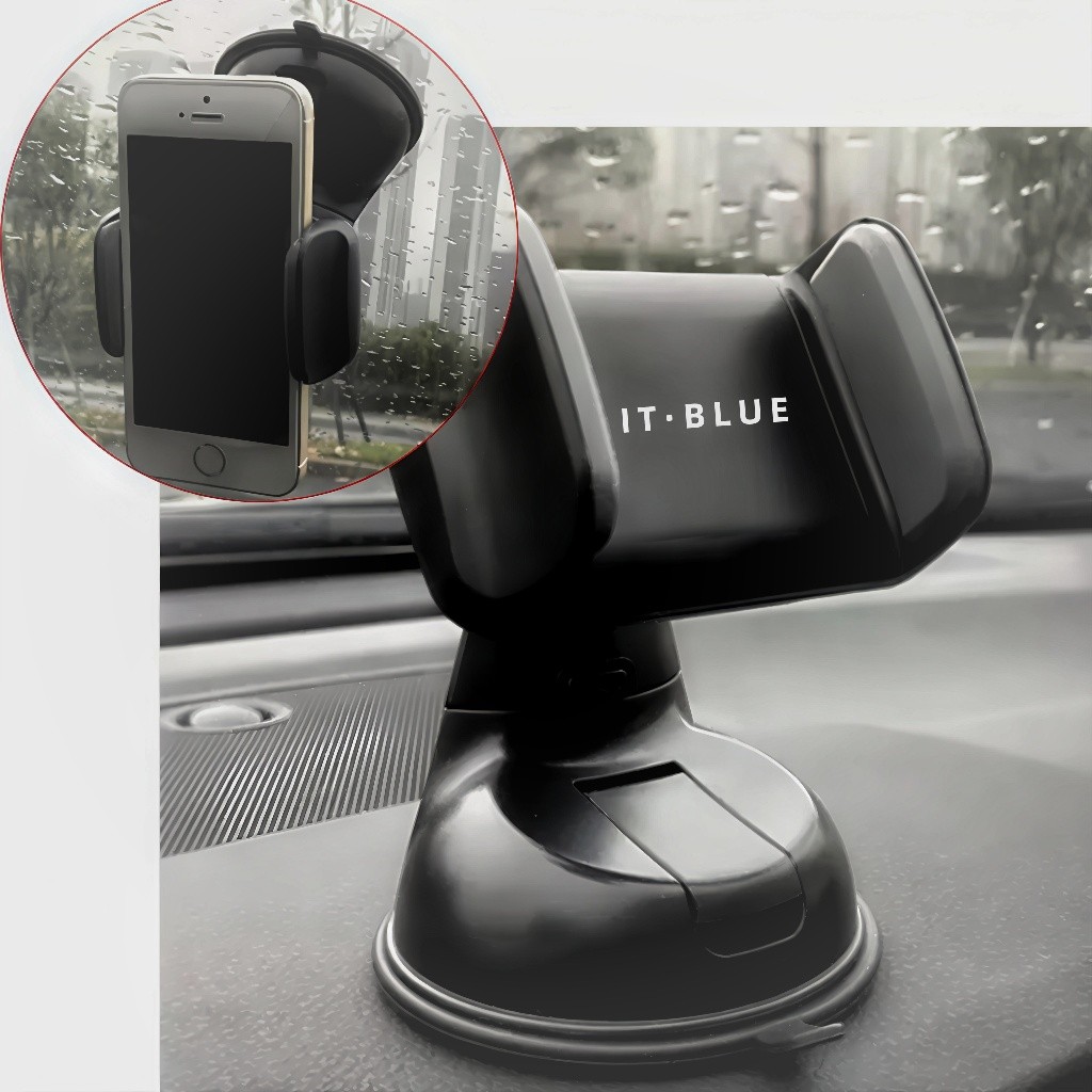Suporte Automotivo Universal para Smartphone Ventosa Forte Giratório 360°