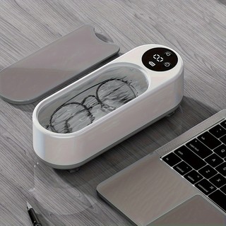Limpador vibratório sem fio Feiba, limpador de óculos limpador multifuncional. Adequado para joias, aparelho, escova de 