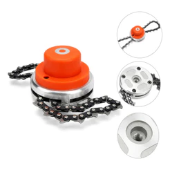 Cabeçote Carretel Trimmer Com Corrente Para Roçadeira M8 M10 M12 Acessorio para roçadeira