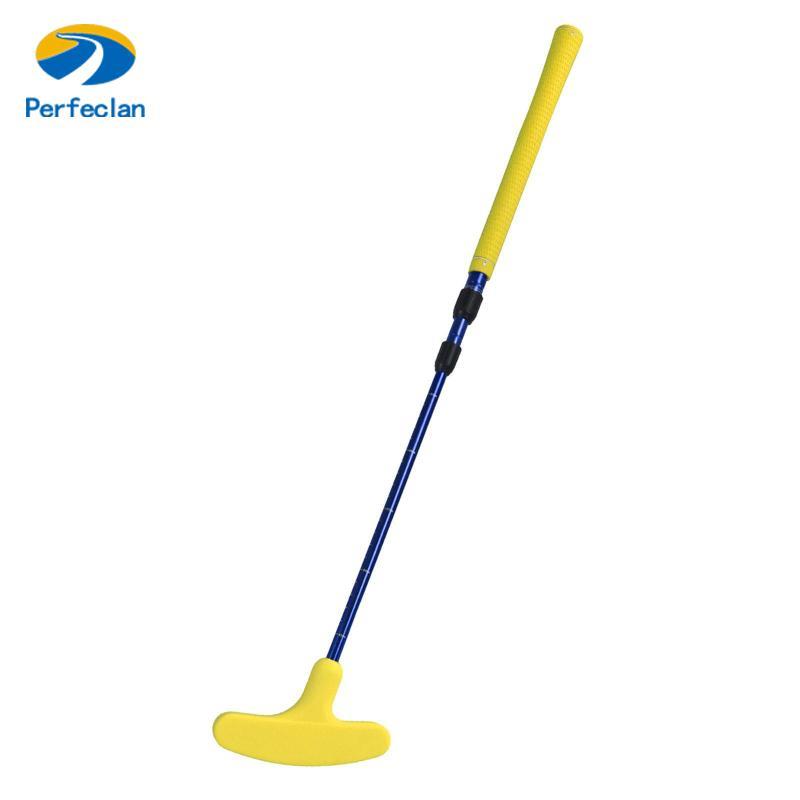 Perfeclan Golf Putter Taco Telescópico Ajustável Em Dois Sentidos Club Mallet Liga De Alumínio Leve Aperto Antiderrapant