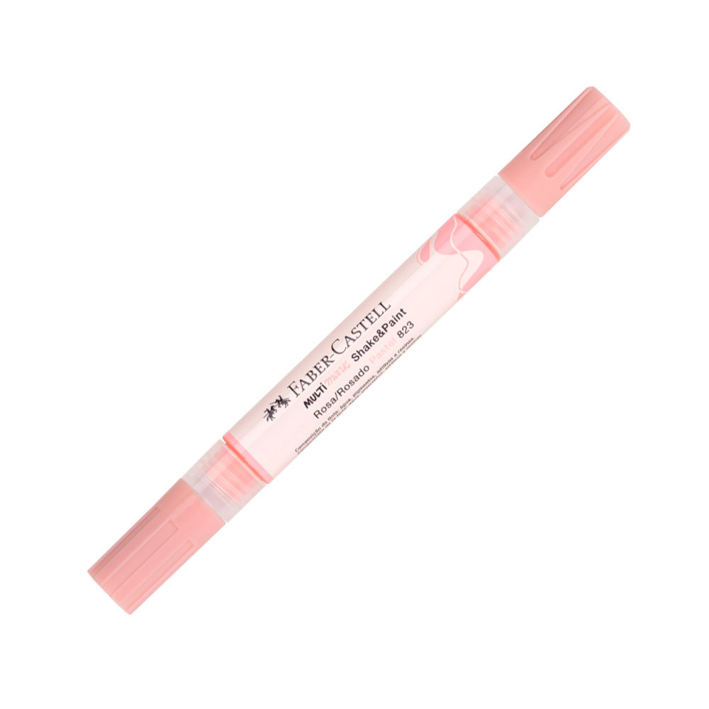 Pincel marcador multisuperfícies Multimark Rosa Pastel MM/SPRSP823\357169 Faber-Castell