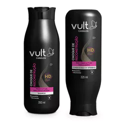 Kit Vult Cabelos Choque de Reconstrução (2 Produtos)
