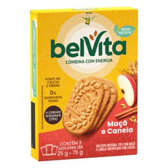 BelVita Biscoito Maçã e Canela 75g