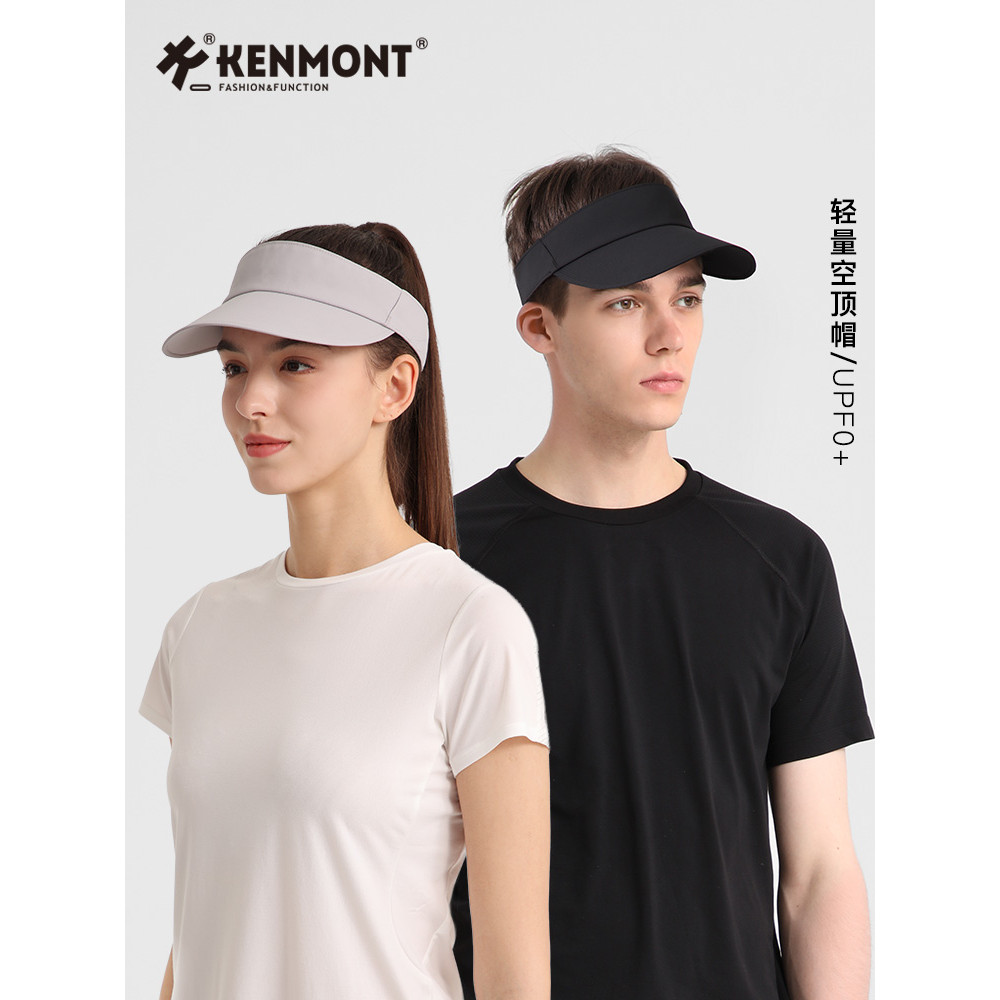 Kenmont Carmont Lazer Esportes Correndo Oco Cartola Homens Mulheres Cor Sólida Leve Chapéu de Sol Chapéu de Secagem Rápi