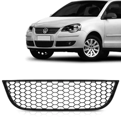 Grade Tela Parachoque Dianteiro Central Polo Gti 2007 2008 2009 2010 2011 2012