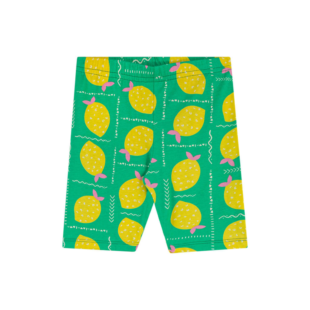 Bermuda Ciclista Infantil Menina Cotton Elian Verde