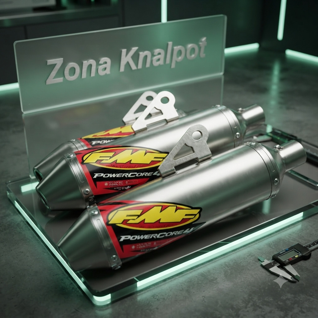 Silenciador Fmf Powercore4 Racing 38mm-Somente Canister