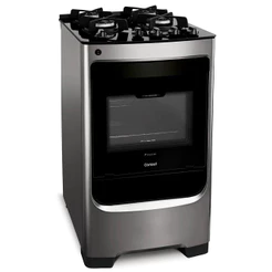 Fogão 4 Bocas CFO4VAR Trempe de Ferro Fundido e Mesa de Vidro Consul - Bivolt