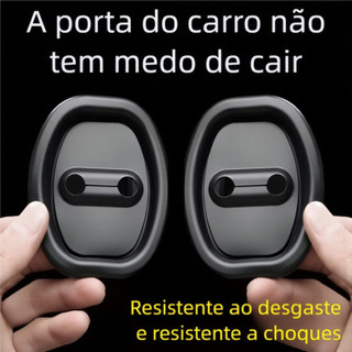 Kit Protetor de Porta do Carro 4 Peças - Amortecedor Borracha Anti Colisão