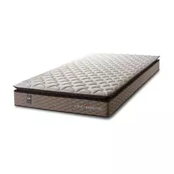 Colchão Espuma D45 Atlanta Solteiro 96x203x24 Bege