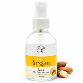 Óleo Capilar Argan Omega Hair 100ml - ajuda na nutrição, maciez, brilho e controle do frizz