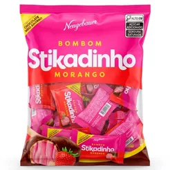 Bombom Stikadinho Morango 440g - Neugebauer
