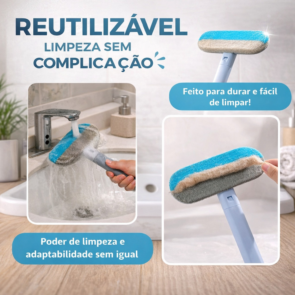 Escova Removedora de Pelos Pet Reutilizável para Sofá, Tapete, Cama, Cães e Gatos