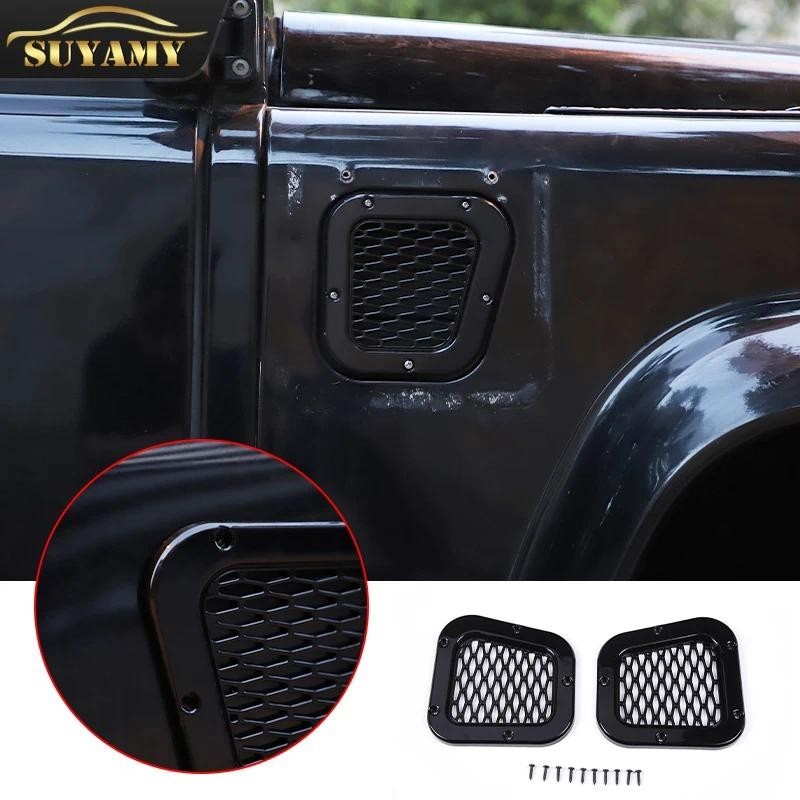 Fender Tampa De Ventilação Do Pára-Choque Lateral Carro Decoração Asa Capô De Ar Guarnição Da Entrada Estilo Para Land R