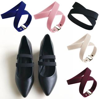 1 Pares Pacote De Calçados Moda Anti-Solto Acessórios High Elastic Shoe Straps