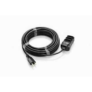 Extensão Eletrica 30 Metros Reforçada Profissional 3 tomadas 10/20a Cor Preto Ms Eletro Eletrônica