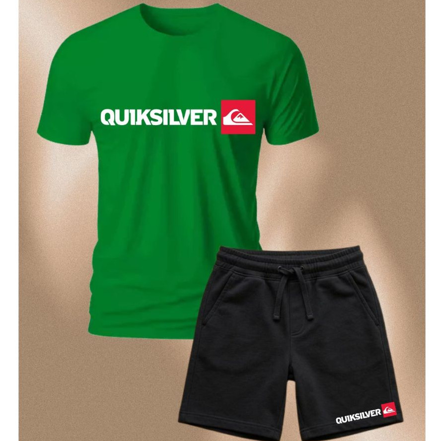 Conjunto Infantil Camiseta + Bermuda Moletinho Estilo Surf | Conforto para o Dia a Dia