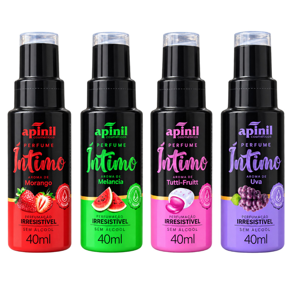 Perfume Íntimo Beijável Apinil 40ml