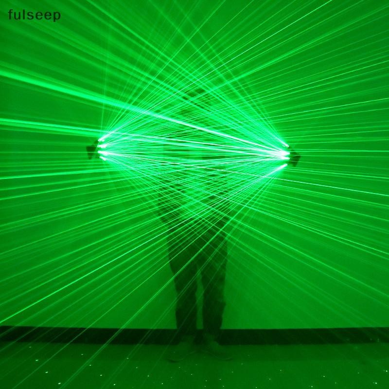 [fulseep] Luvas de laser verde de alta qualidade, ideais para discotecas, bares, festas, dança, cantores, como acessório