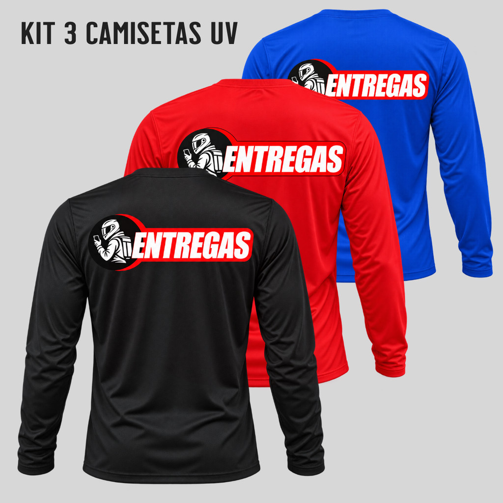 Camiseta para Entregador Motoboy Mototáxi Camiseta para Uniforme
