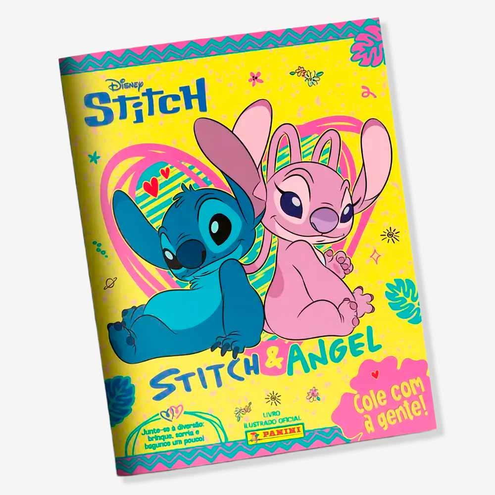 Album Figurinhas Stitch e Angel - Panini