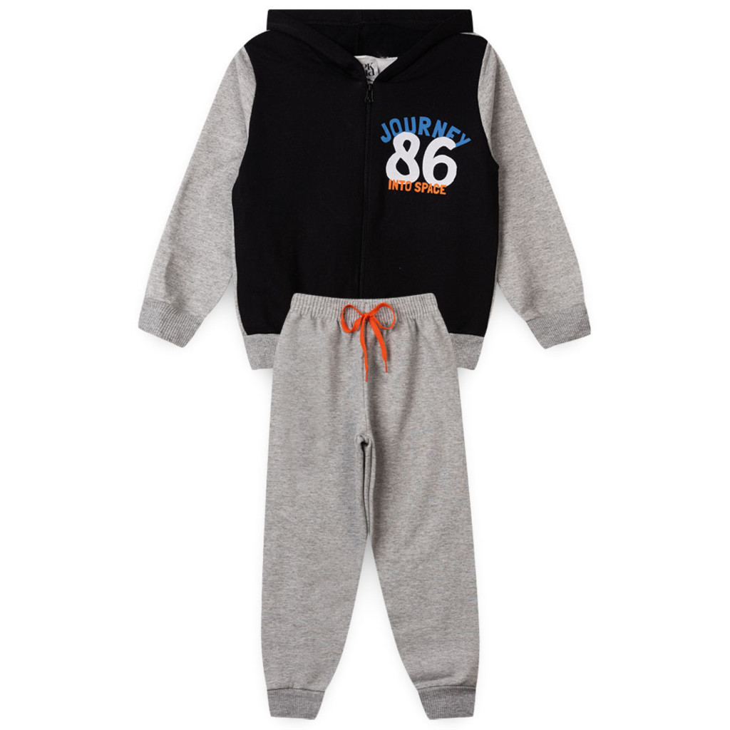Kit Sortido 2 Peças de Roupas Infantis Masculino Inverno - 1 Casaco + 1 Calça · foto 2