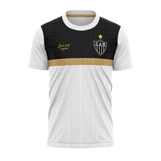Camiseta do Atlético Mineiro Masculino Braziline Torcer Branco